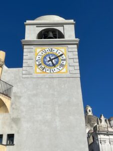 カプリ島の時計台　Torre dell'Orologio di Capri